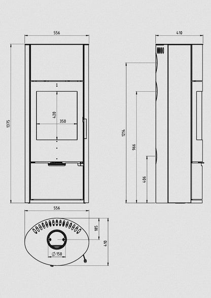 Ember Kamin E-11