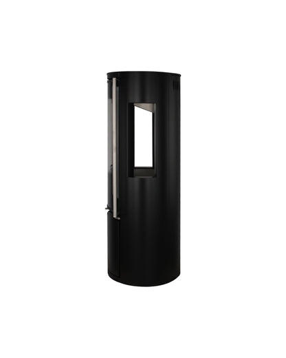 Ember Kaminofen E-15 VG drei Glasscheiben Vollglastür
