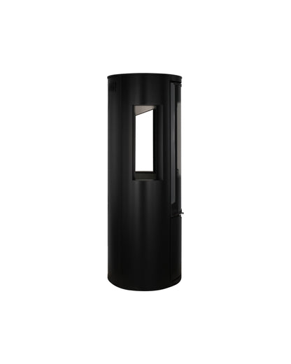 Ember Kaminofen E-15 VG drei Glasscheiben Vollglastür