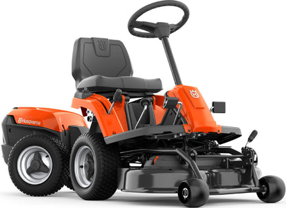 Husqvarna Akku-Frontmäher R 112iC mit Mähdeck Combi 85, Akku und Ladegerät